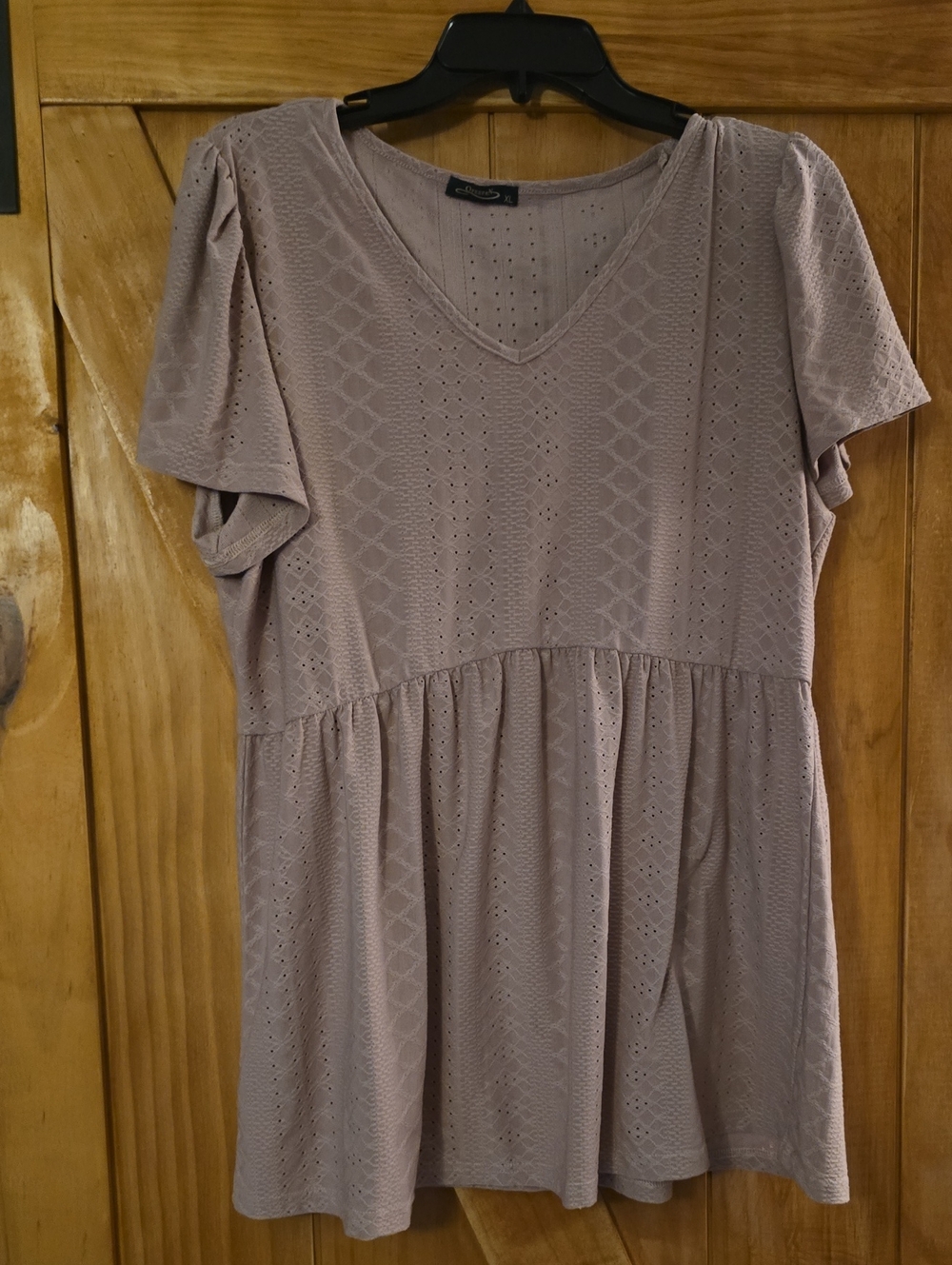 Babydoll Dusty Rose Tunic Y2k